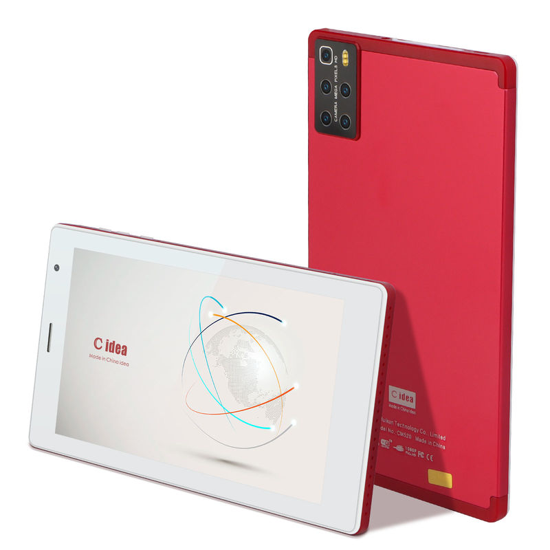 C idea Android планшеты для учащихся 7 дюймов с Quad Core процессором ROM 32GB расширение двойной камеры CM520 (красный)
