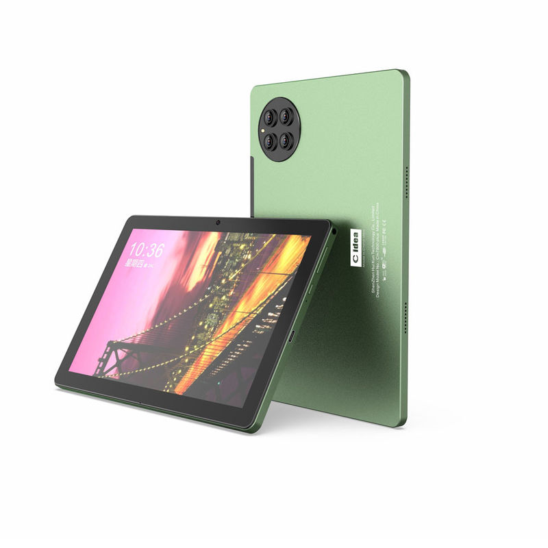 C идея Android Tablet Green 10 дюймов 8MP + 13MP Камеры 8GB оперативной памяти Взрослые Игровые планшеты CM7800