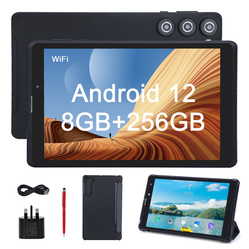 C идея Взрослые Черный Android 8 дюймовый планшетный ПК CM835 MTK Чип 256 ГБ Большое хранилище Поддерживает GPS