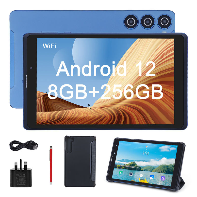 C Idea Blue 8 дюймовый планшетный ПК Большое хранилище двойные камеры Металлические планшеты для чтения смотреть