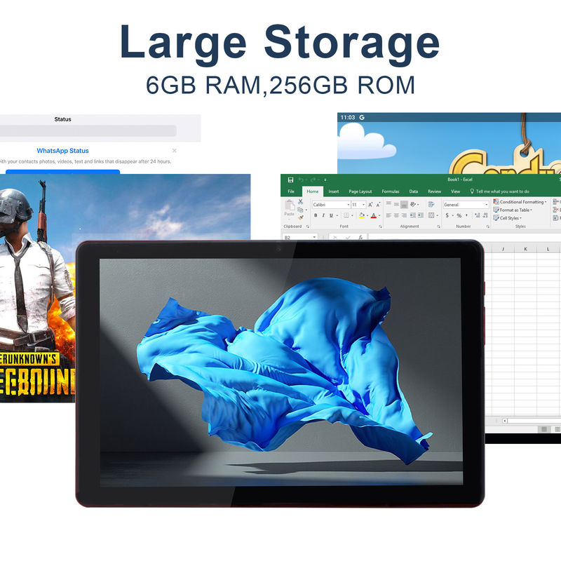 C Idea 10 дюймовый Android 12 Tablet 8 ГБ оперативной памяти 256 ГБ ROM Модель CM8000PLUS Розовый