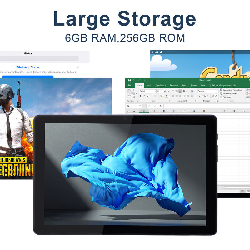 C Idea 10 дюймовый Android 12 Tablet 8 ГБ оперативной памяти 256 ГБ ROM Модель CM8000PLUS Серый