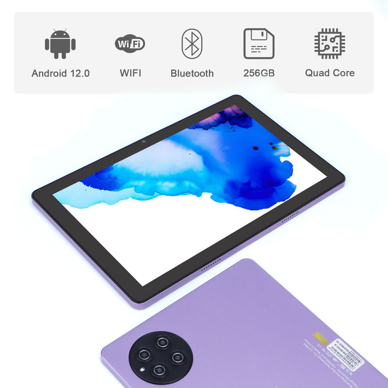C Idea 9,7 дюйма Android 12 Tablet 8 ГБ оперативной памяти 512 ГБ ROM Модель CM7800 Фиолетовая