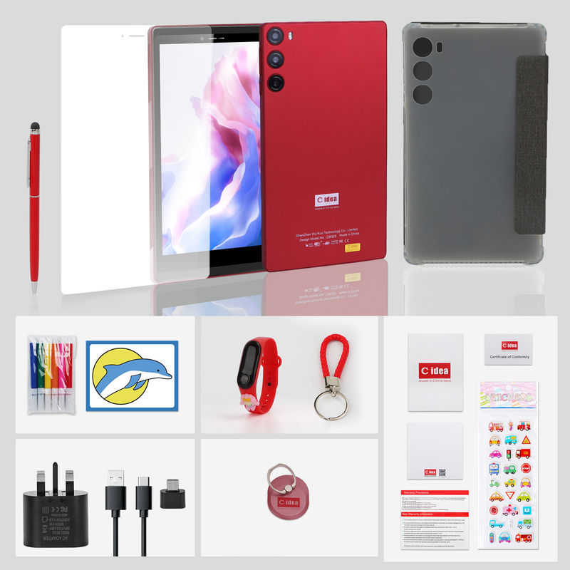 C Idea 7-дюймовый планшет 6 ГБ оперативной памяти 128 ГБ ROM с SIM Android планшет PC для студентов CM525 Красный