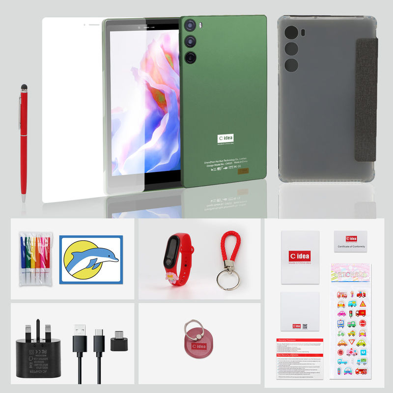 C Idea 7 дюймовый планшет с сенсорным экраном с SIM-картой для студентов CM525 зеленый