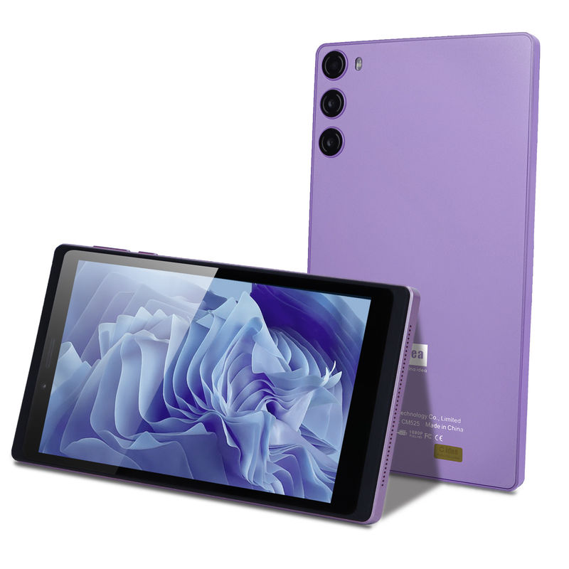 C идея 7 дюймов 6+128GB 6000mAh Android планшетный ПК с SIM для студентов CM525 фиолетовый