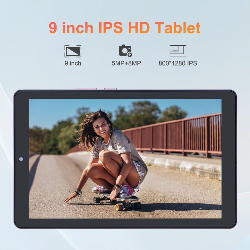 C Idea 9 дюймовый планшет Android 12 8 ГБ оперативной памяти 512 ГБ ROM 5MP+8MP Dual Camera WIFI планшет с SIM-картой CM915 (Розовый)