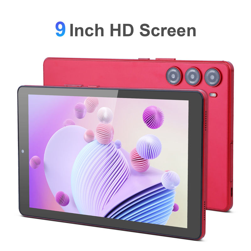 C идея 9 дюймовый планшетный ПК WIFI 2.4G/5G 800x1280 IPS Screen Android Tablet Поддержка телефонных звонков с двойной камерой (красный)