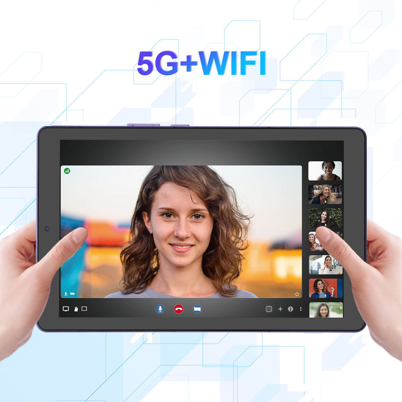 C идея 9 дюймовый планшетный ПК WIFI 2.4G/5G 800x1280 IPS Screen Android Tablet Поддержка телефонных звонков с двойной камерой ((фиолетовый)