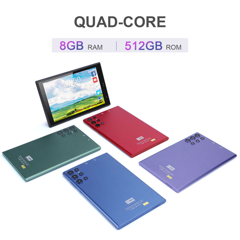 C Idea 8 дюймовый Android планшетный ПК 8 ГБ оперативной памяти 512 ГБ ROM Quad Core 800*1280 HD планшеты с WIFI/SIM картой CM822 (черный)