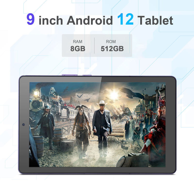 C идея 9 дюймовый планшетный ПК WIFI 2.4G/5G 800x1280 IPS Screen Android Tablet Поддержка телефонных звонков с двойной камерой ((фиолетовый)
