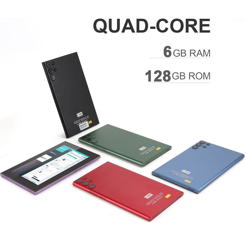 C idea Smart Tablet PC 7 с корпусом 6GB+128GB расширяемый 512GB хранилище двойная камера 5MP+8MP CM522 (синий)