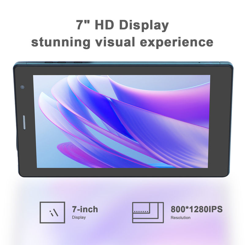 C идея 7 дюймовые Android смарт планшеты 8+512 ГБ Quad Core WiFi планшет HD сенсорный экран CM513 ((Синий)