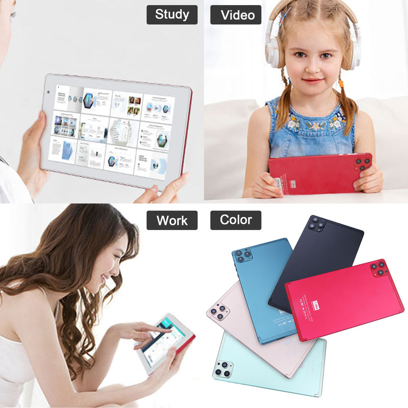 C идея 7 дюймовые Android смарт планшеты 8+512 ГБ Quad Core WiFi планшет HD сенсорный экран CM513 ((Золото)