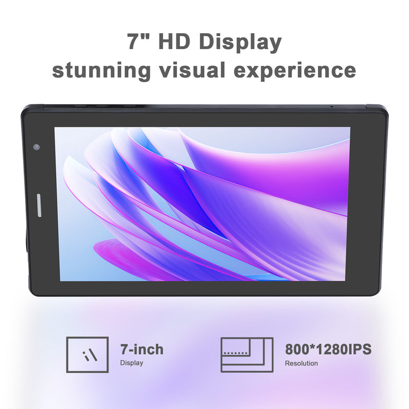 C идея 7 дюймовые Android смарт планшеты 8+512GB Quad Core WiFi планшет HD сенсорный экран CM513 ((Черный)