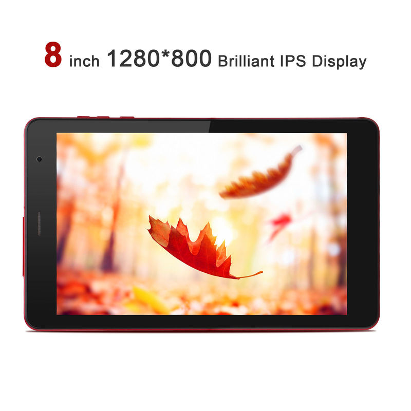 C идея 8 дюймовый Android 12 Tablet 6 ГБ оперативной памяти 512 ГБ ROM 8000mAh батарея 5+8MP Камера CM813 PRO-красный