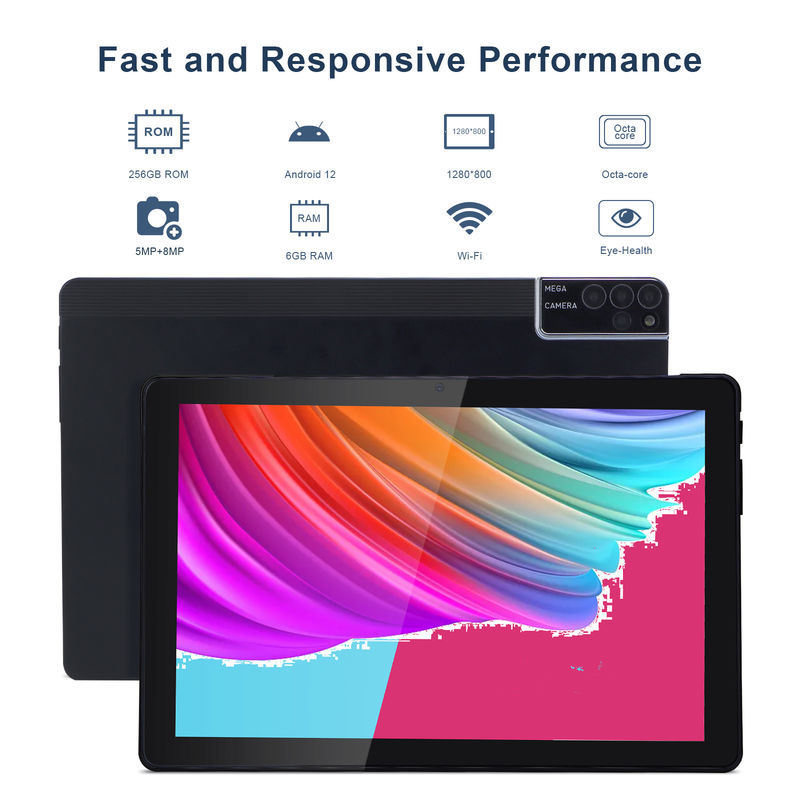 C идея 800x1280 IPS 10 дюймовый планшетный ПК с корпусом 256GB ROM Quad Core Dual 5MP+8MP Камера HD IPS Дисплей CM7000 Черный