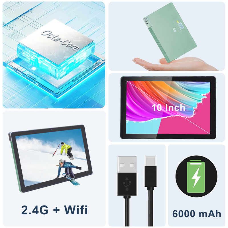 C идея 6+256GB 800x1280 IPS 10 дюймовый планшетный компьютер с корпусом Quad Core Dual 5MP+8MP Камера HD IPS дисплей CM7000