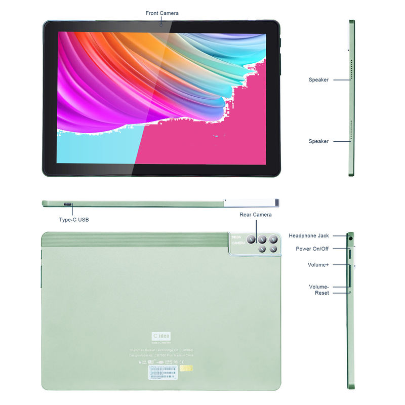 C идея 6+256GB 800x1280 IPS 10 дюймовый планшетный компьютер с корпусом Quad Core Dual 5MP+8MP Камера HD IPS дисплей CM7000