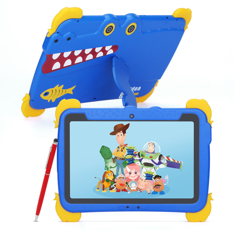 C Idea Kids Tab 10,1 дюйма Android 12 Tablet для детей 4 ГБ оперативной памяти 64 ГБ ROM Защита глаз Сенсорный экран P1150
