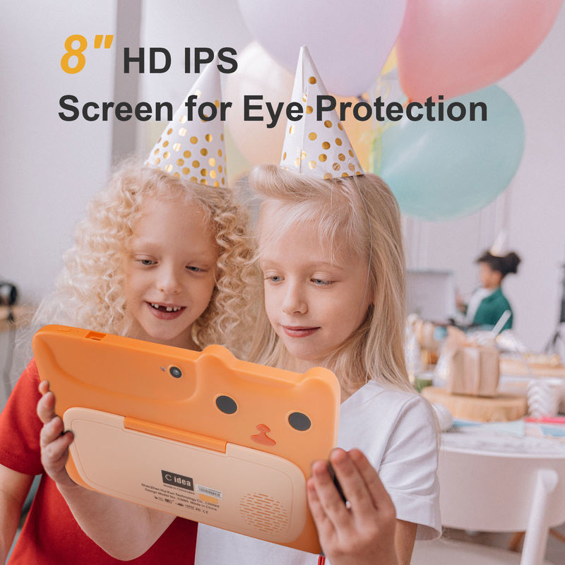 C идея 7 дюймовый планшет Kidspad с 4 ГБ оперативной памяти + 64 ГБ ROM HD IPS Безопасность защиты глаз для ребенка CM80 Оранжевый