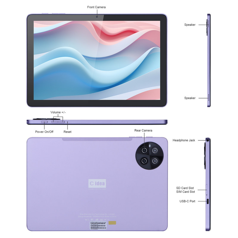 Идея C 8 ГБ оперативной памяти 512 ГБ РОМ Смарт планшетный ПК с клавиатурой и мышью CM8800plus