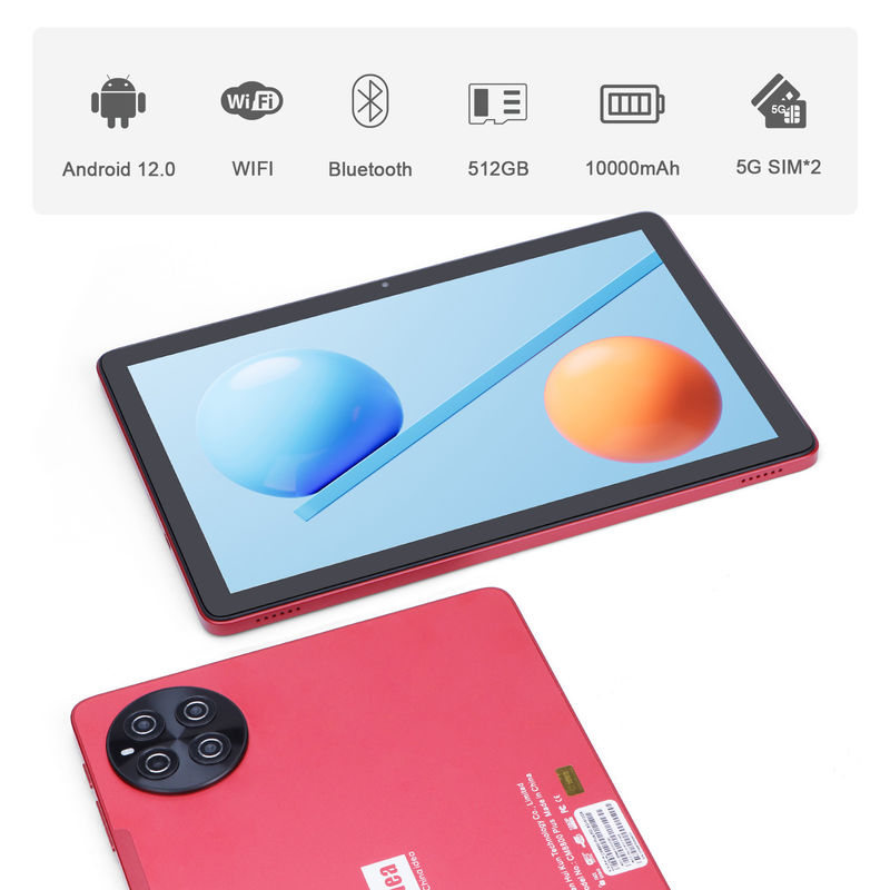 C idea Kids Tablet с 8 ГБ оперативной памяти 512 ГБ ROM Android Tablet PC с клавиатурой CM8800plus