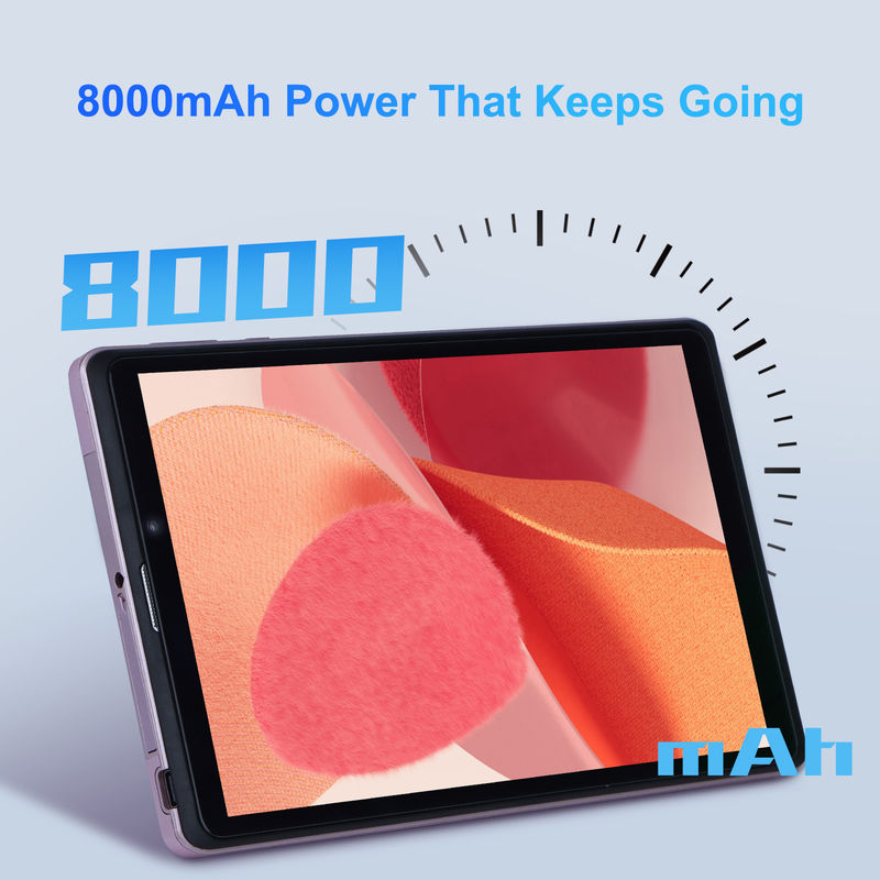 C Idea 8 дюймовый Android 12 планшет 8000mAh батарея 5MP+8MP Камера 8GB RAM 512GB ROM Для обучения обучения CM818-розовый