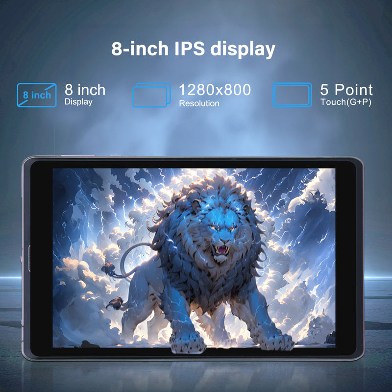 C Idea 8 дюймовый Android 12 планшет 8000mAh батарея 5MP+8MP Камера 8GB RAM 512GB ROM Для обучения обучения CM818-розовый