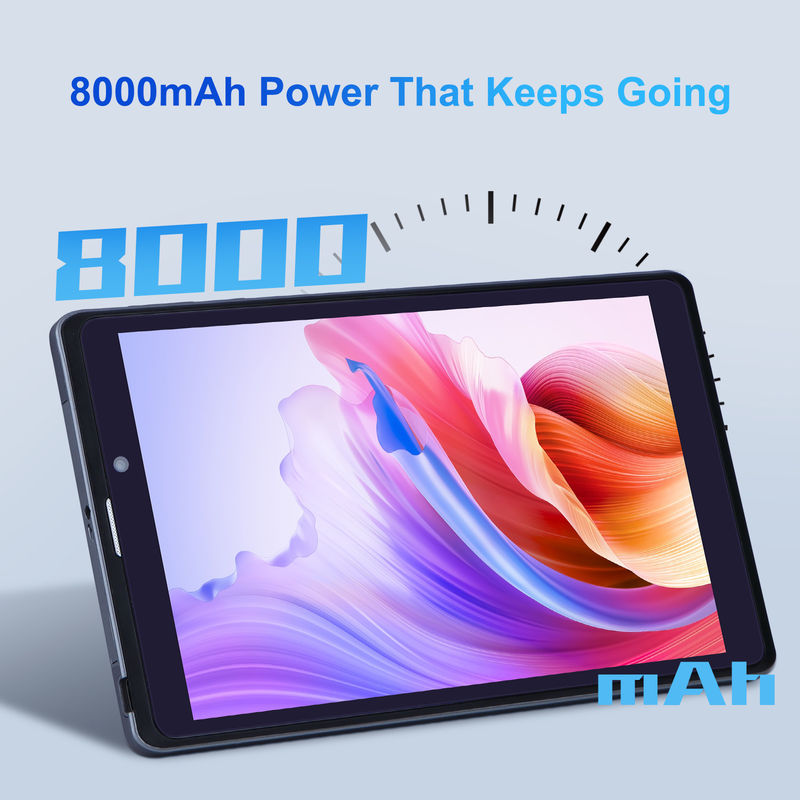 C идея Android планшетный ПК с двойной камерой 8 дюймов 1280x800 IPS HD дисплей Android 12 планшеты для студентов CM818-серый