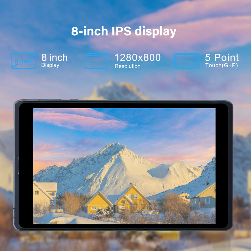 C идея Android планшетный ПК с двойной камерой 8 дюймов 1280x800 IPS HD дисплей Android 12 планшеты для студентов CM818-серый
