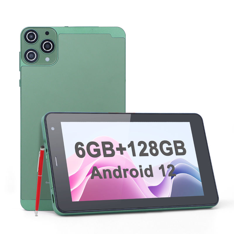 C Idea 7 дюймовые Android планшеты 6+128 ГБ Quad Core планшеты с сенсорным экраном для Studenet CM515 ((зеленый)