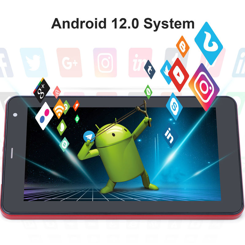 C Idea WiFi 5G Tablet 7 дюймовые планшеты 6+128GB Quad Core сенсорный экран для образования CM515 ((красный)