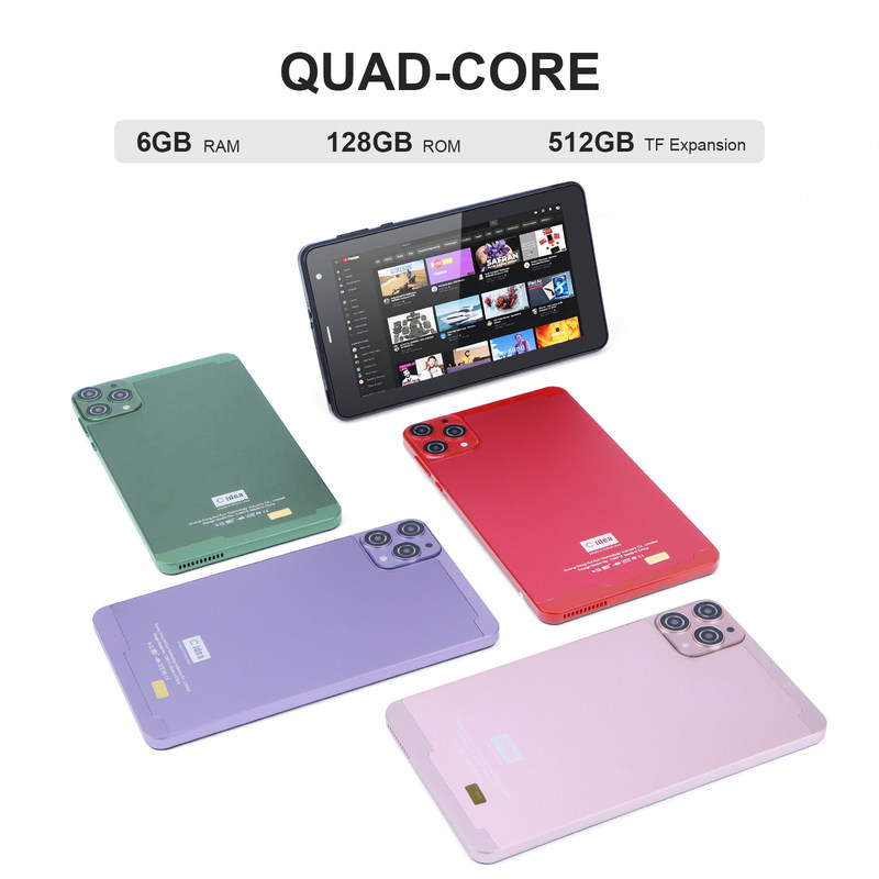 C Idea WiFi Tablet 7 дюймовые Android Smart Tablets 512 ГБ HD сенсорный экран для Studenet CM515