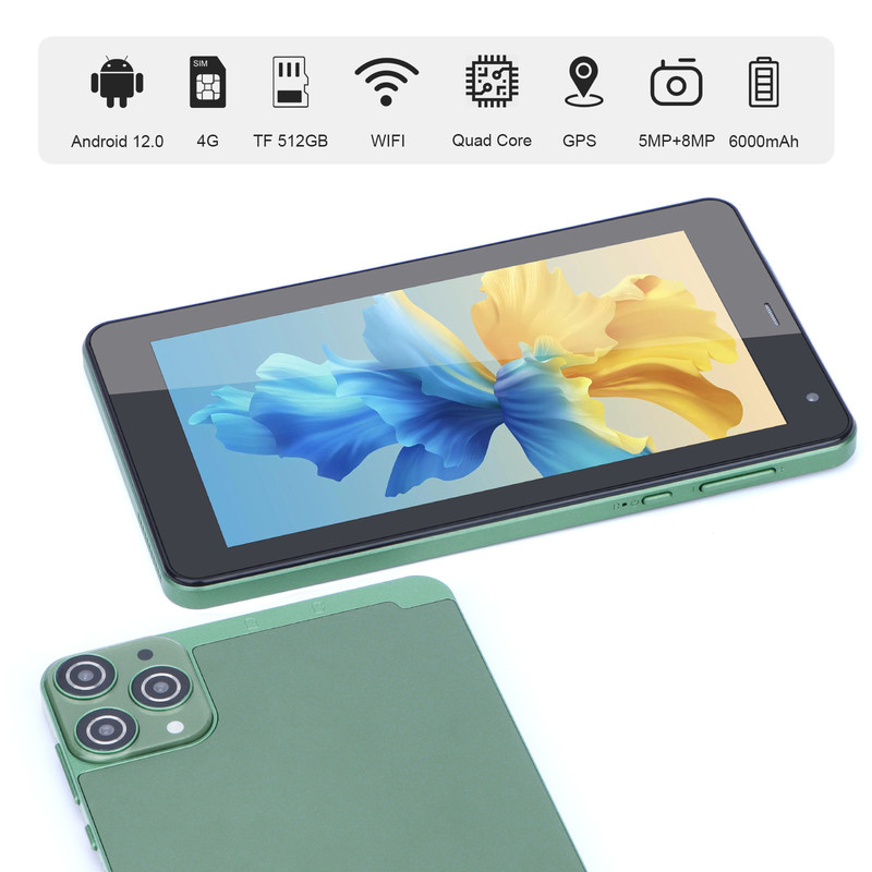 C Idea WiFi Tablet 7 дюймовые Android Smart Tablets 512 ГБ HD сенсорный экран для Studenet CM515