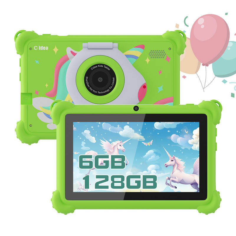 C idea Kids Tablet 2024 Образовательное развлечение с HD дисплеем и защитным чехлом Tablet CM88