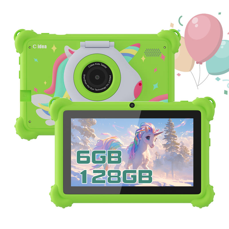 C идея 2024 Kids Learning Tablet Android 12 Предварительно загруженные приложения и долговечный дизайн CM88