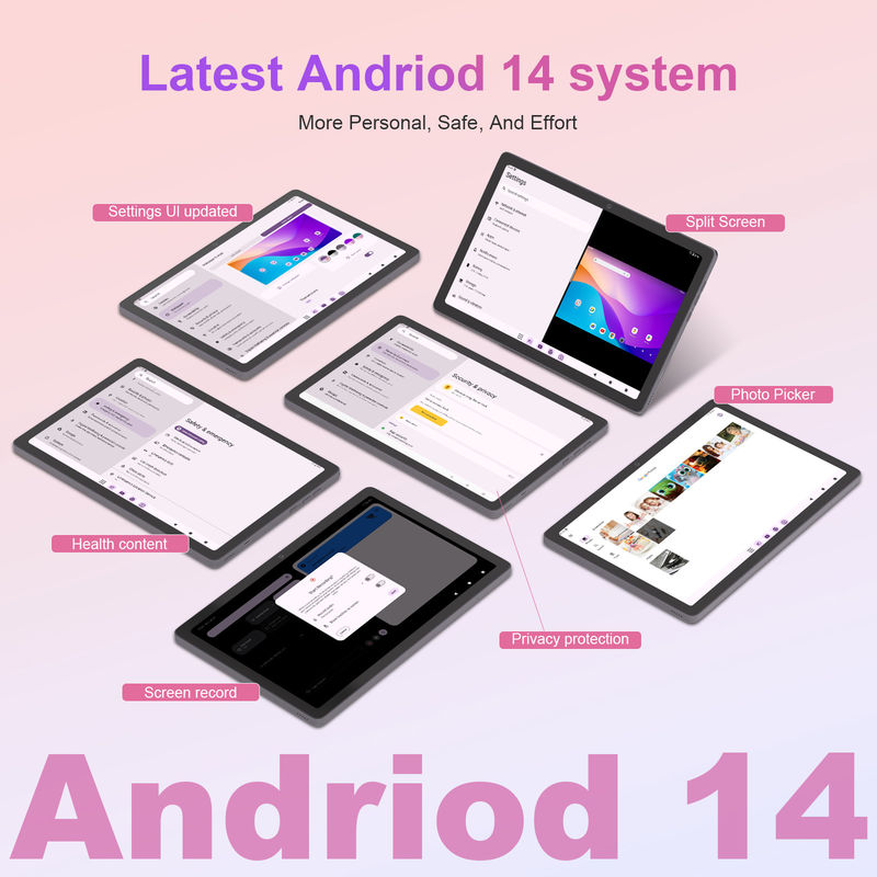 C Idea Android 14 FHD Screen Tablet 8+128GB 11 дюймовый планшетный ПК для взрослых подростков P1300