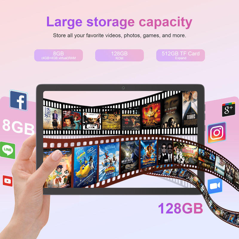 C Idea Android 14 FHD Screen Tablet 8+128GB 11 дюймовый планшетный ПК для взрослых подростков P1300