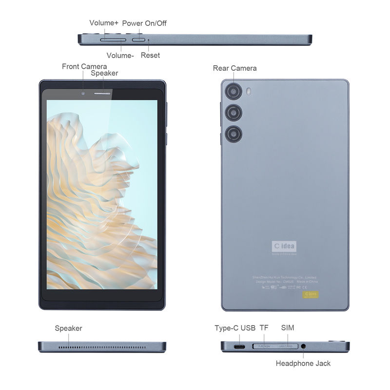C Idea Android 12 Tablet 7 дюймовый образовательный планшет для студентов с стилусом CM525