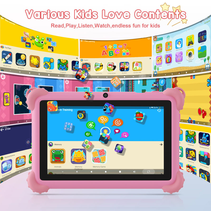 C Idea Android 13 Kids Tablet 4 ((2+2) + 32GB Образовательный планшет для студентов CM91