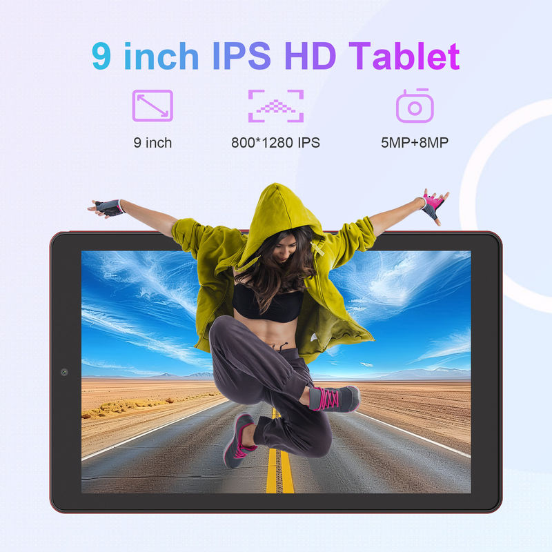 C Idea 9 дюймовый Quad Core Tablet 800x1280 IPS Screen Android Tablet с ручкой CM935 Красный