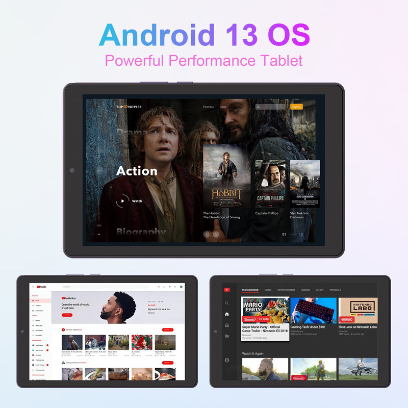 C Idea 9 дюймовый планшет 5MP + 8MP образовательный планшет для студентов CM935 фиолетовый