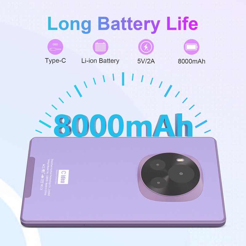 C Idea 9 дюймовый планшет 5MP + 8MP образовательный планшет для студентов CM935 фиолетовый