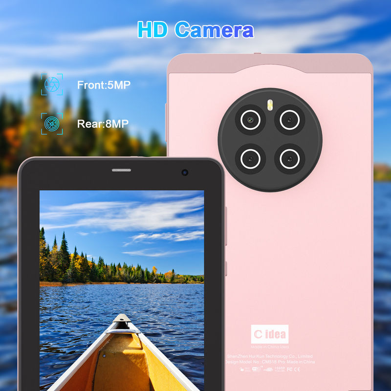 C Idea 7 дюймовые планшеты с SIM Wifi Android планшетный компьютер для студентов CM518 Pro Pink