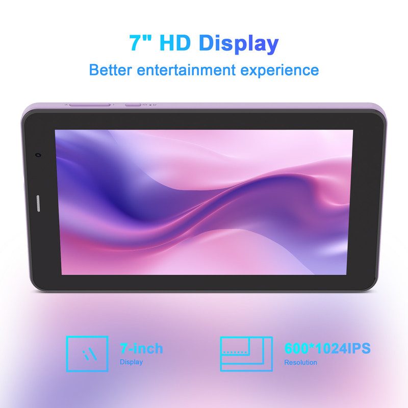 C Idea Android 13 с 6000mAh 7 дюймовыми планшетами Образовательный планшетный компьютер с ручкой CM518 Pro Purple