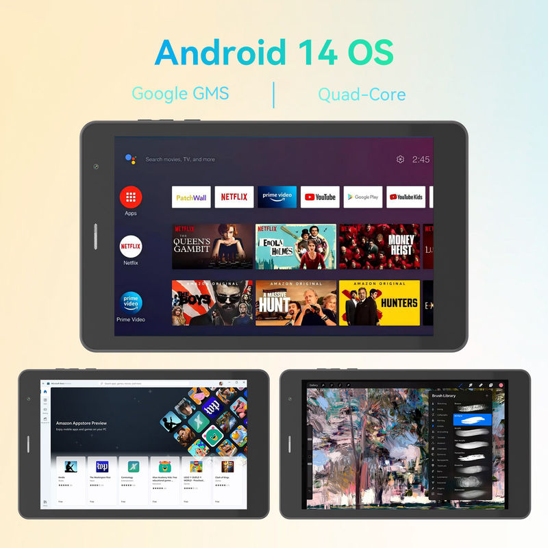 C Idea Quad Core Android Tablet портативный 8-дюймовый планшет для студентов с SIM-картой CM828 черный