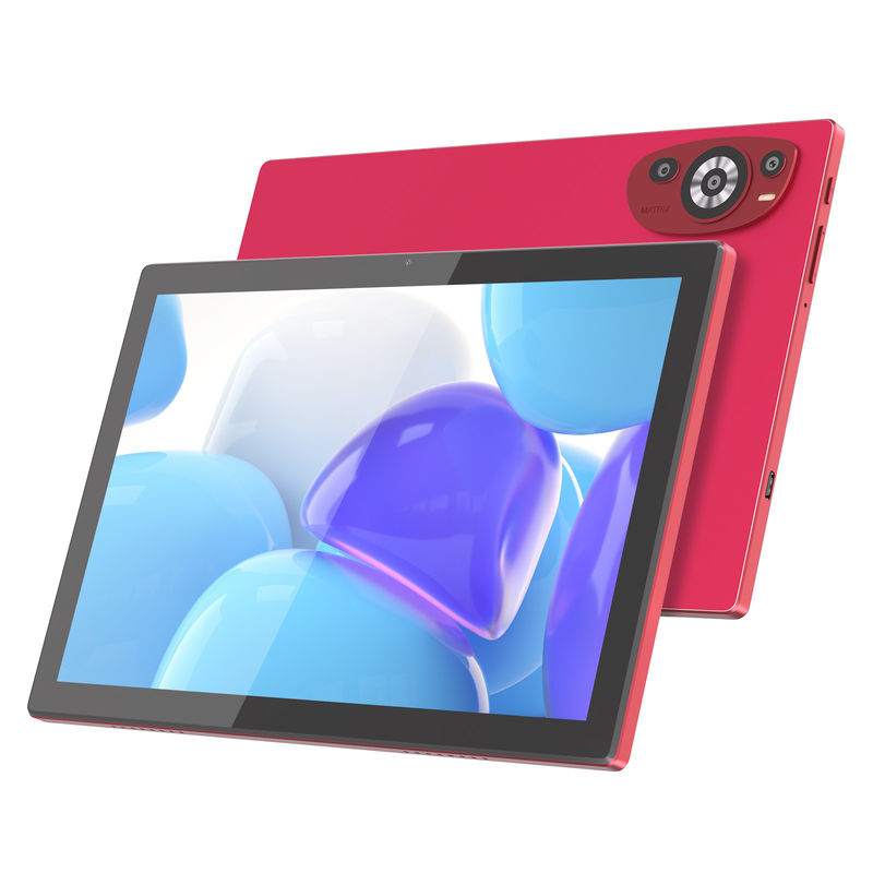 C Idea 10,1 дюйма Android 14 Smart Tablet Pc с поддержкой SIM для подростков CM8200Plus красный