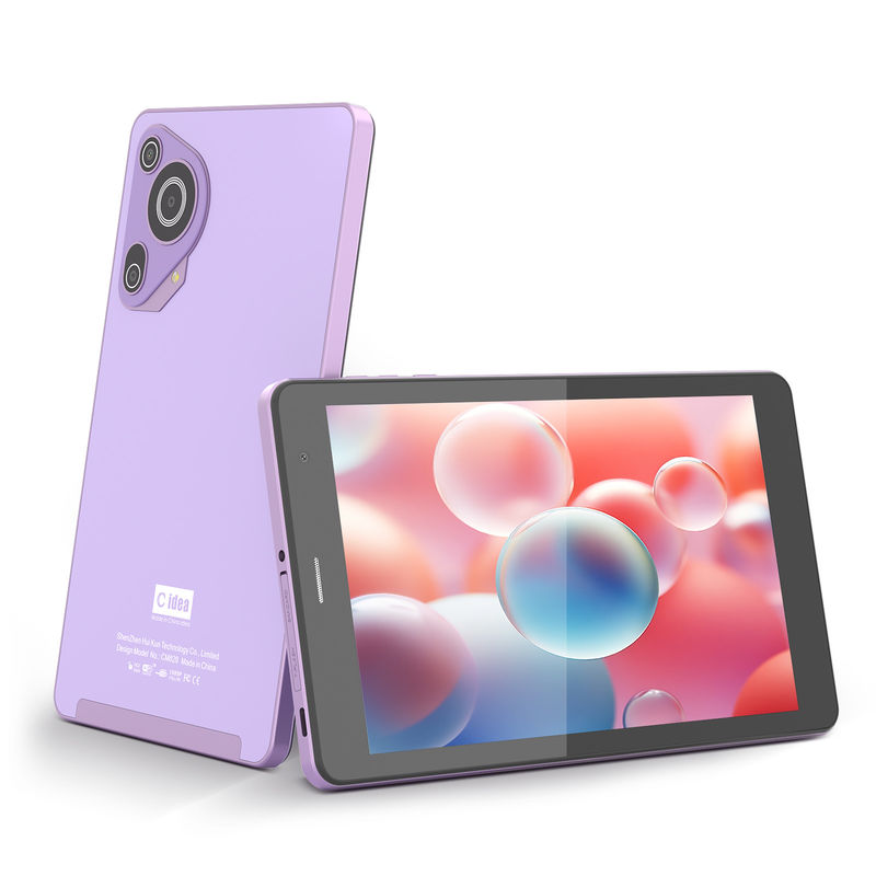 C Idea 8 дюймов 8+512gb 8000mah 5+8MP двойная камера Android планшетный ПК с сим-картой для студентов CM828 фиолетовый