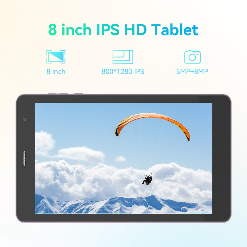 C Idea 8 дюймов 8+512gb 8000mah 5+8MP двойная камера Android планшетный ПК с сим-картой для студентов CM828 фиолетовый